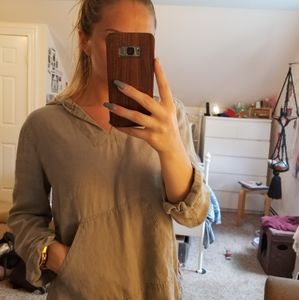 GAP Hippie style boho hoodie style top